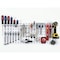 Triton Products (1) 30 In. W x 12 In. H White Epoxy 18-Gauge Steel Square Hole Pegboard Strip LBS-3W - alternate 2